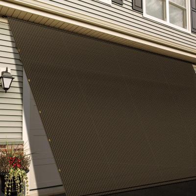 China Avoid Sun Brown Patio Cover To Avoid Sunlight Width 8/10/12 Foot for sale