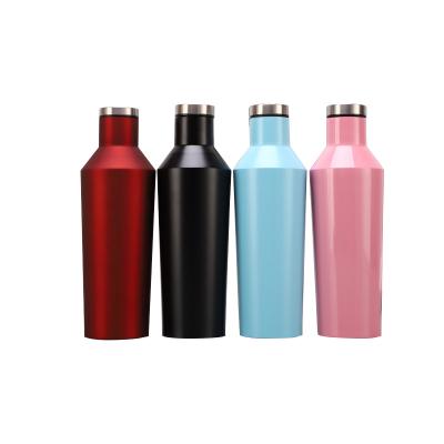 China Doule Wall Thermos Vacuum Flasks Logo PORTABLE Eco Friendly Stainless Steel Water Bottle Custom Volume for sale