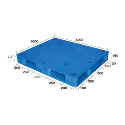 China Single Faced Heavy Duty Double Faced Pallette En Plastic Plastic Pallet Manufacturer for sale