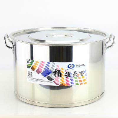 China China Factory 304 Stainless Steel Stock Pot Viable for sale