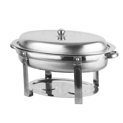 China Hotel Buffet Food Equipment Hotel Chafing Dish Luxury Heavy Duty Stainless Steel Chafing Dish for sale