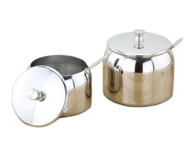 China Sustainable stainless steel condiment holder for sale