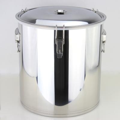 China Sustainable Stock Pot With Well Rubber And Bin Sealing 200L Stainless Steel Beer Barrel for sale