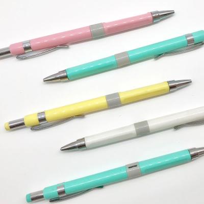 China Maxwri Metal Plastic Clip Customized Mechanical Pencils 0.5mm Plastic Retractable Propulsion Pencil 0.7mm For School Office Promotion for sale