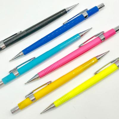 China Maxwri 0.7mm Plastic Semi-metal Propulsion Pencil 0.9mm Dodecagonal Drafting Mechanical Drawing for Promotion for sale