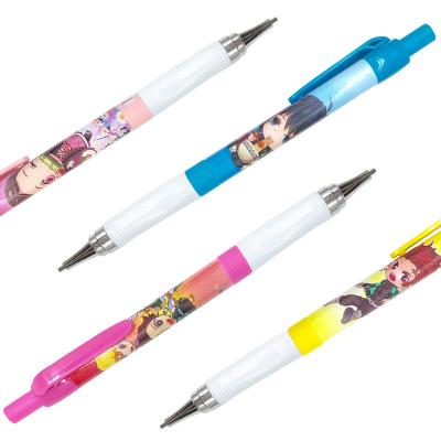 China Maxwri Promotional Plastic Plastic 0.5mm Mechanical Pencil With Eraser Film Printing Cute Propulsion Pencil 0.7mm Lapiceros For School for sale