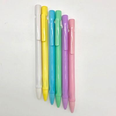 China Maxwri Hot Selling Plastic Mechanical 2.0mm Pencils With Sharpener Propulsion Pencil 2.0mm Pastel Color Promotion Triangular Desk for sale