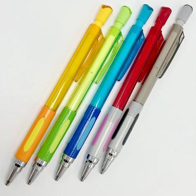 China Maxwri Plastic Plastic 2.0mm Mechanical Pencils With Sharpener Propulsion Pencil 2.0mm Lapicero Drafting Transparent Color For Promotion for sale