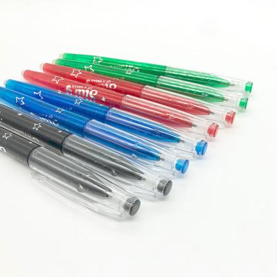 China Maxwri Normal Hot Sale Gel Pen Plastic Magic Thermo-Sensitive Friction Gel Ink Pen With Eraser For Office Erasable School Writing for sale