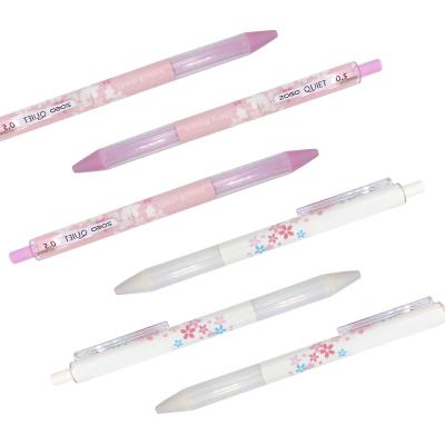 China Maxwri Normal High Quality Plastic Gel Ink Pen 0.5 With Gel Pen For Office School Promotion Click Sakura Film Soft Grip Retractable for sale