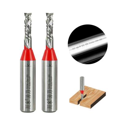 China High Performance Process Custom Shaped Spiral CNC Milling Cutter Pcd Router Bit For Acrylic Wood Carving for sale