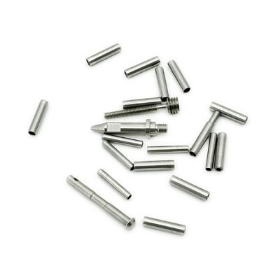 China CNC Stainless Steel Aluminum Turning Machining Hydraulic Hose Fittings Milling Custom Anodized Part Parts for sale