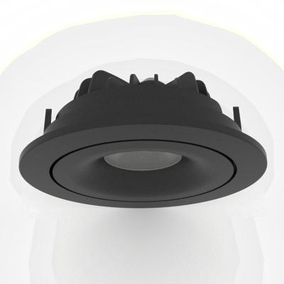 China Dimmable Ip54 Adjustable Direction Light Stock In Recessed Down Led Spot Light Downlights 8w 9w 11w Led Slim Adjustable Led Down Light for sale