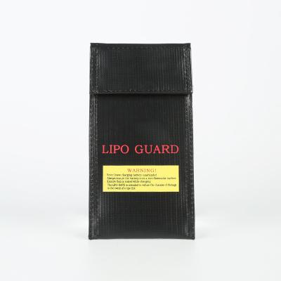 China 10*20 cm Flame Retardant Explosion-proof Lipo Safe Small Safe Bag Storage Filling Bag For AA Batteries Battery Factory OEM for sale