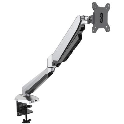 China Modern Ergonomic Clamp Height Adjustable Desktop LCD Monitor Arm for sale