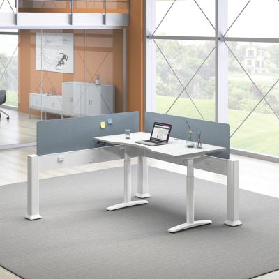 China Multi (Height) Adjustable Universal Smart Desk With Power Track System Electrical Outlet Outlet for sale