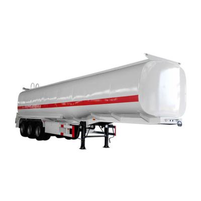 China Truck Trailer 3 Axle 45000 Liter Fuel Transport Oil Tanker Semi Trailer CNTS Brand New Oil Tank Truck With Low Price Foe Sale for sale