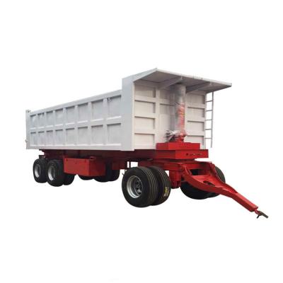 China China Most Popular 40 Ton Truck Trailer 50 Ton Tipper / Rear Dumper Trailer 3 Axles Semi Tipper Truck Trailer For Sale for sale