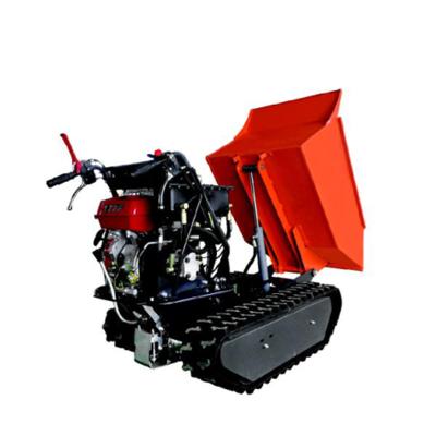 China Hotels Factory Sale 1.5 Ton Type Diesel Dump Truck Rubber Carrier Dumper Truck for sale