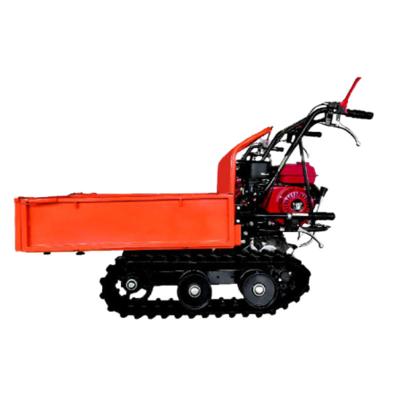 China New Style Hotels Engineering Mini Crawler Transporter Hydraulic Dump Farm Trailer for sale