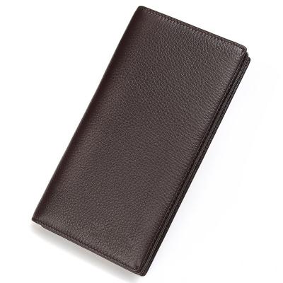 China Waterproof Male Purses With Zip Coin Pocket customize logo 100% Genuine Leather Men Wallet And Card Holder Wallets Leather for Men for sale