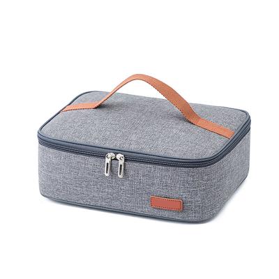 China Waterproof Portable Aluminium Foil Waterproof Thermal Lunch Bag Insulated Cooler Bag for Food for sale