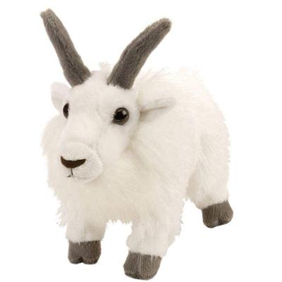 China Plush Custom Design Custom Plush Goat Stuffed Animal Toy Plush Goat Custom White Color Plush Kids Goat Toy Plush Goat for sale