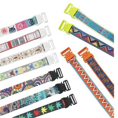 China IRON New Type Thermal Transfer Ribbon Alloy Buckle Duck Cartoon Belt for sale