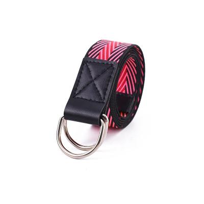 China IRON national style colorful nylon canvas belt for sale