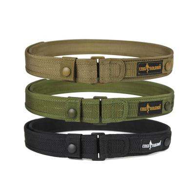 China IRON 2021 the new outdoor tactical nylon belt can carry outdoor tools for sale