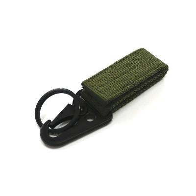 China IRON Nylon Olecranon Hook Loop Multifunctional Climbing Keychain for sale