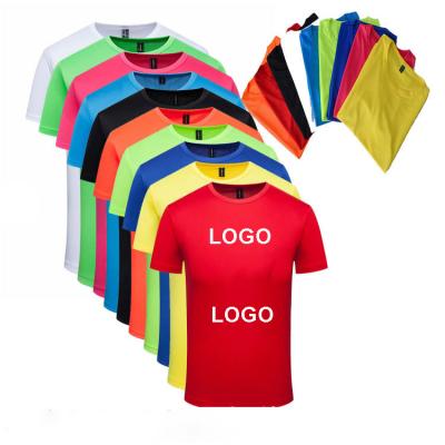 China Hot Sale Customization Anti-Wrinkle T-shirt Customizable With Custom Logo Custom T-shirt Printing Blank T-shirt for sale