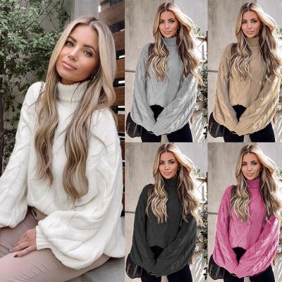 China New Hot Selling Anti-wrinkle Simple Design Women Solid Color Cloth Oversized Soft Sweater for sale