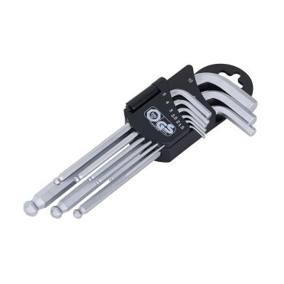 China Hex key with ball end set A18 for sale