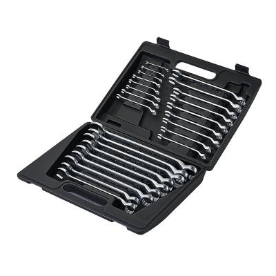 China 26pcs combination wrench set 26pcs combination wrench set with knock case for sale