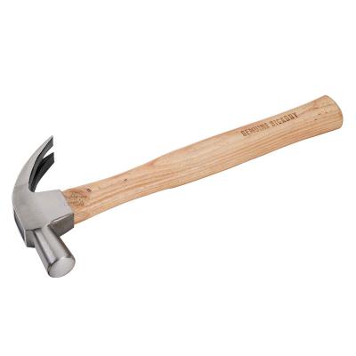 China DIY Tool Wooden Claw Hammer with Wooden Handle for sale