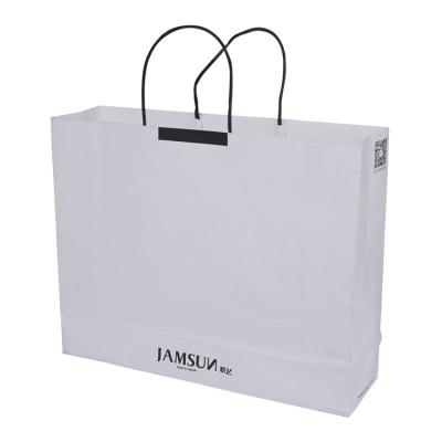 China Custom High Quality Premium Shopping Luxury Paper Bag Recyclable With Handle for sale