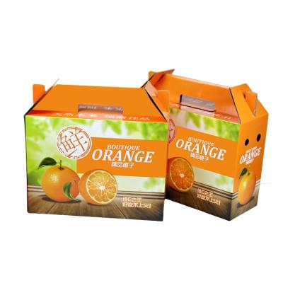 China Recyclable Wholesale High Quality Printed Corrugated Paper Packaging Cardboard Box For Fresh Fruit for sale