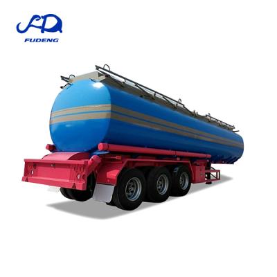 China Truck trailer 3 axle 45000 liters 6 compartments diesel oil tanker trailer manufacturers for sale for sale