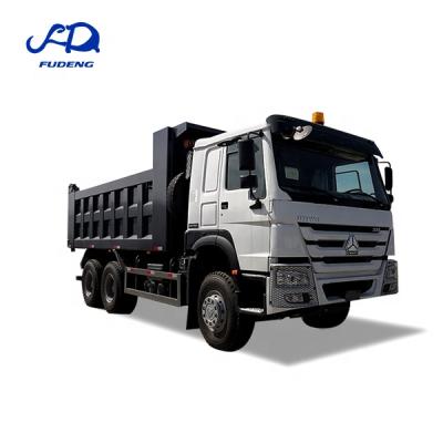 China sinotruk howo tipping dump trucks 15cbm 18cbm 20cubic meters price 10 wheel dump truck capacity for sale > 8L for sale