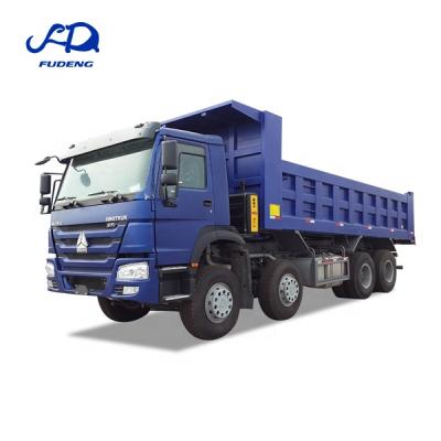 China HOWO 371hp 12 wheels 8x4 dump truck used sinotruk 420hp tipper > 8L for sale