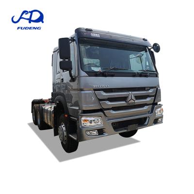 China Left/Right Hand Drive FUDENG most popular sinotruk 6x4 howo 371hp new tractor truck head for sale for sale