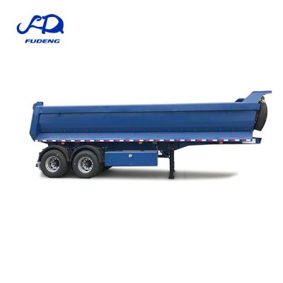 China Truck Tipper Trailer 3axels End Tipper Trailer 40ton 50t 60 Tonner Trucks Sale End Tipper Trailers for sale