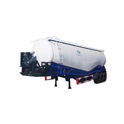 China V Shape /W Shape Truck Trailer Mechanical Suspension 3 3 or 4 Inch Axles, 13Tons FD Brand 16Ton Brake Pads Bulk Cement Tank Trailer for sale