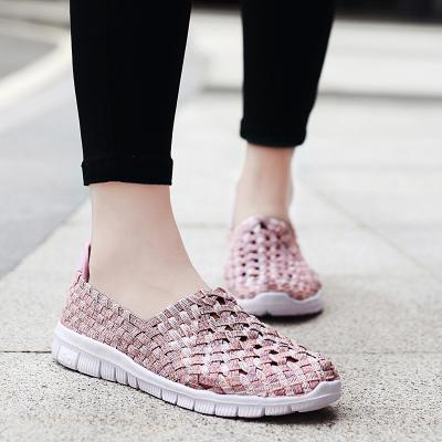 China Fashion Trend Women Shoes Fashion Trend Sneakers Ladies Shoes Breathable Women Singles Shoes for sale