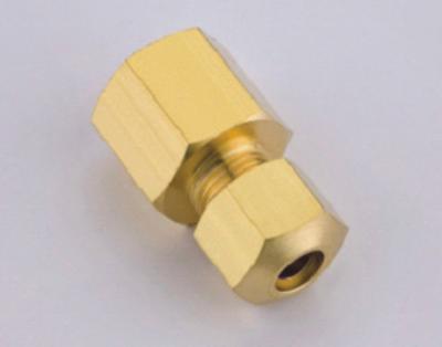 China Brass Compression Hose Barb Fittings for sale