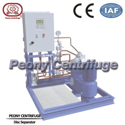 Cina Centrifughe inferiori della pila di disco della centrifuga di scarico, 2000LPH un separatore di 3 fasi in vendita