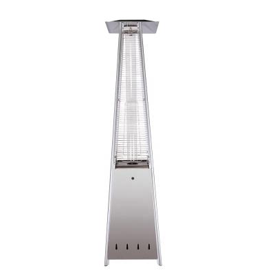 China Pyramid Outdoor Hot Gas Heater Outdoor Use Stainless Steel Patio Heater For Patio for sale