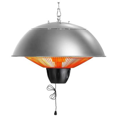 China 1500W Outdoor Infrared Outdoor Tube Garden Electric Halogen Ceiling Mounted Heater for sale