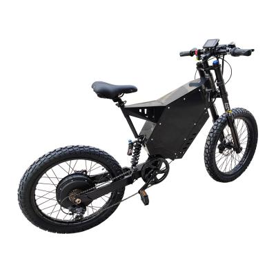 China Aluminum alloy Enduro snow bike high speed electric motor tires rear brushless motor fat tire ebike 110km/h 8000W 72V for sale